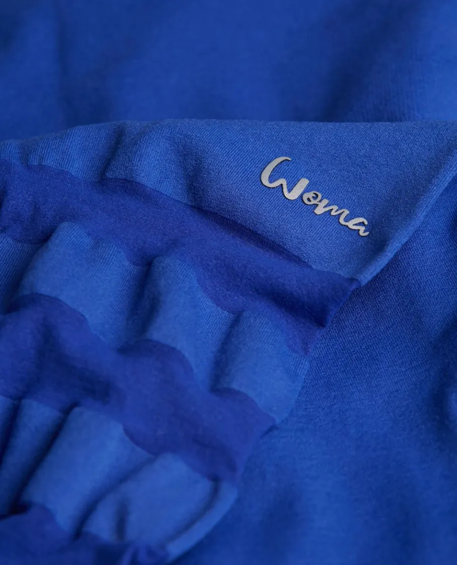 Cache Cœur Homewear | Collants Et Leggings De Grossesse-Legging de sport et de grossesse Woma bleu électrique