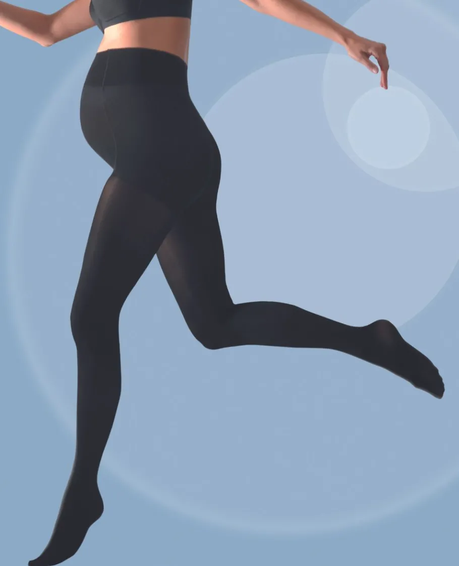 Cache Cœur Bundles / Pack / Lots | Bundles / Pack / Lots-Lot de 3 paires de collants fins (30 deniers) - Activ' Soft noir
