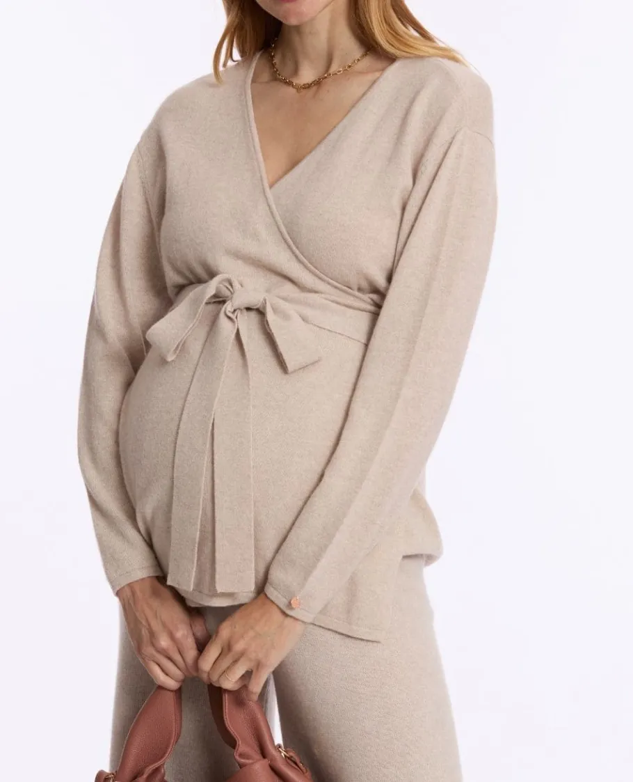 Cache Cœur Pulls D'allaitement | Chemises Et Tops D'allaitement-Pull de maternité Beverly