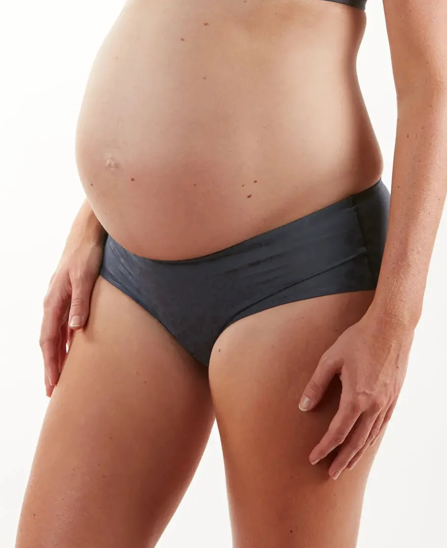 Cache Cœur Culottes De Grossesse | Culottes Et Shortys-Shorty de grossesse Gloss Ardoise