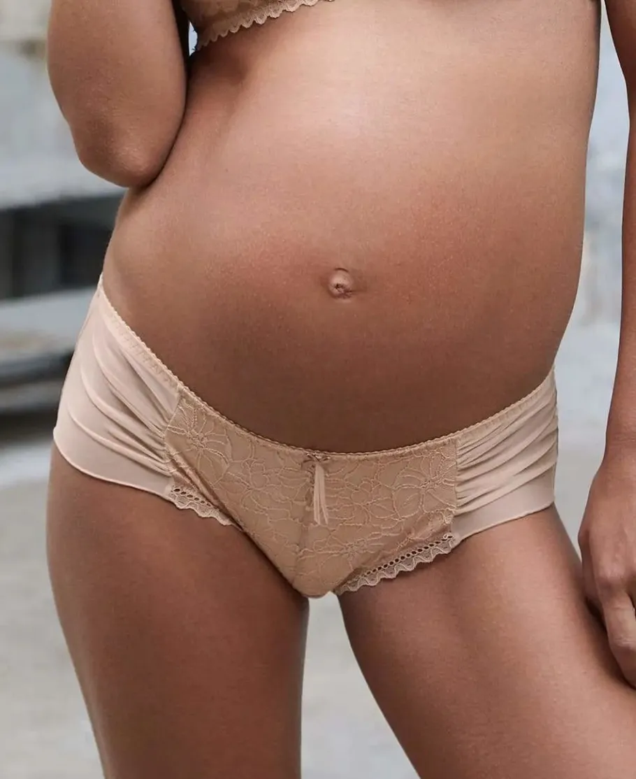 Cache Cœur Culottes De Grossesse | Culottes Et Shortys-Shorty de grossesse taille basse Iris